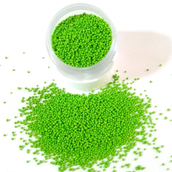 Green Cellulose Beads with Vitamin E