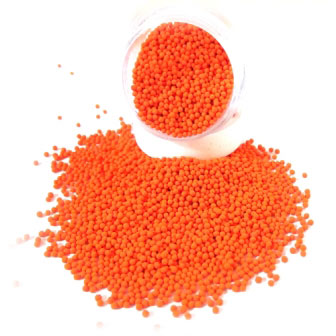 Orange Cellulose Beads